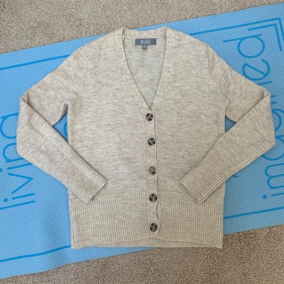 Marled Reunited V-Neck Cozy Sweater XS - Picture 1 of 5